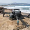 FOOZAC 4K 30-frame data transmission relay version anti-shake, obstacle avoidance, screen control drone aerial photography anti-shake pan-tilt high-definition remote control aircraft details Picture